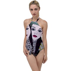 Chris Wall Go With The Flow One Piece Swimsuit by snowwhitegirl