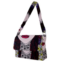 Chris Wall Full Print Messenger Bag (s) by snowwhitegirl