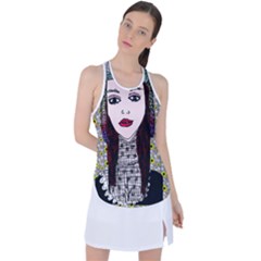 Chris Wall Racer Back Mesh Tank Top by snowwhitegirl