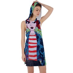 Fiola Wall Racer Back Hoodie Dress