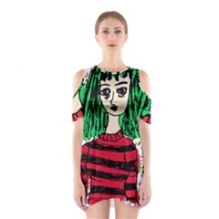 Freddy Girl Wall Shoulder Cutout One Piece Dress by snowwhitegirl