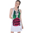 Freddy Girl Wall Racer Back Mesh Tank Top View1