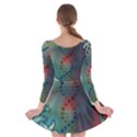 Flower Dna Long Sleeve Skater Dress View2