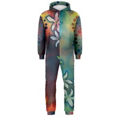 Flower Dna Hooded Jumpsuit (men)  by RobLilly