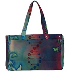 Flower Dna Canvas Work Bag by RobLilly