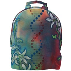 Flower Dna Mini Full Print Backpack by RobLilly