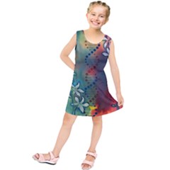 Flower Dna Kids  Tunic Dress by RobLilly