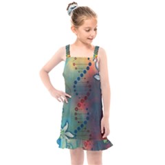 Flower Dna Kids  Overall Dress by RobLilly