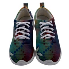 Flower Dna Athletic Shoes by RobLilly