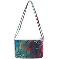 Flower Dna Double Gusset Crossbody Bag by RobLilly