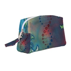 Flower Dna Wristlet Pouch Bag (medium) by RobLilly