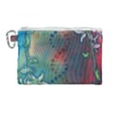 Flower Dna Canvas Cosmetic Bag (Large) View1