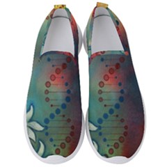 Flower Dna Men s Slip On Sneakers by RobLilly