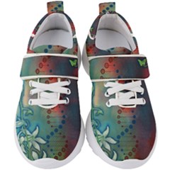 Flower Dna Kids  Velcro Strap Shoes by RobLilly