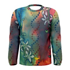 Flower Dna Men s Long Sleeve Tee