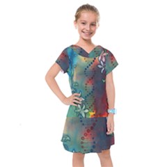 Flower Dna Kids  Drop Waist Dress by RobLilly