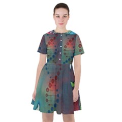 Flower Dna Sailor Dress by RobLilly