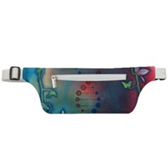 Flower Dna Active Waist Bag by RobLilly