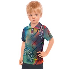 Flower Dna Kids  Polo Tee