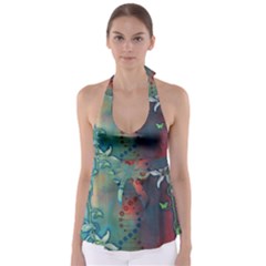 Flower Dna Babydoll Tankini Top