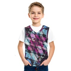 Matrix Grunge Print Kids  Sportswear by dflcprintsclothing