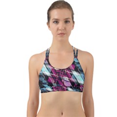 Matrix Grunge Print Back Web Sports Bra