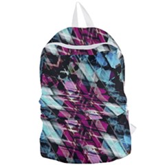 Matrix Grunge Print Foldable Lightweight Backpack by dflcprintsclothing