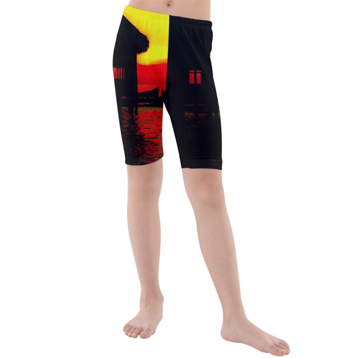 Ocean Dreaming Kids  Mid Length Swim Shorts