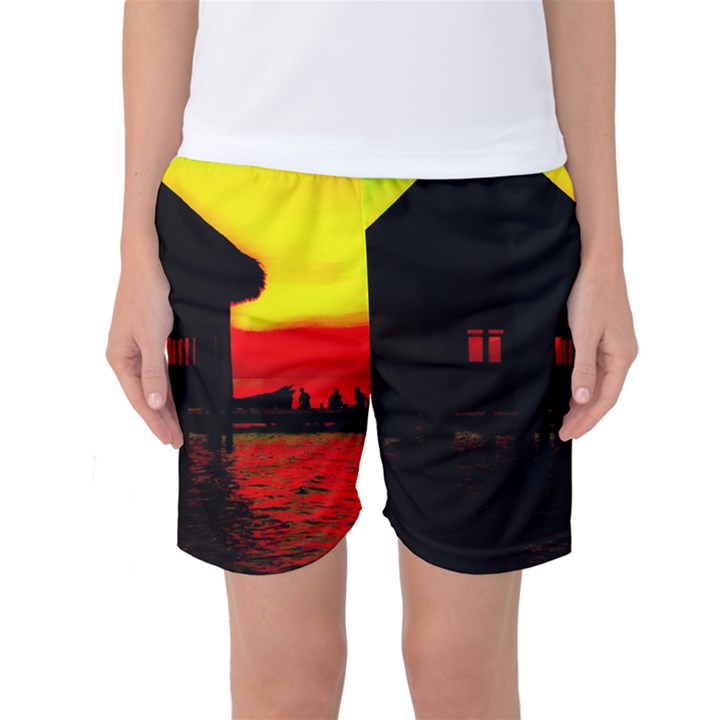 Ocean Dreaming Women s Basketball Shorts