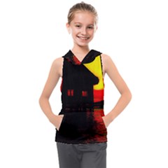 Ocean Dreaming Kids  Sleeveless Hoodie