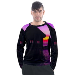 Ocean Dreaming Men s Long Sleeve Raglan Tee