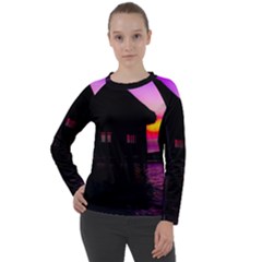 Ocean Dreaming Women s Long Sleeve Raglan Tee