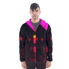 Ocean Dreaming Men s Hooded Windbreaker by essentialimage