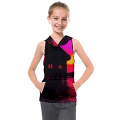 Ocean Dreaming Kids  Sleeveless Hoodie