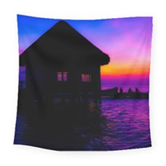 Ocean Dreaming Square Tapestry (large) by essentialimage