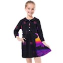 Ocean Dreaming Kids  Quarter Sleeve Shirt Dress View1