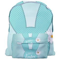 Easter Bunny Cutout Background 2402 Giant Full Print Backpack by catchydesignhill