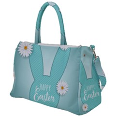 Easter Bunny Cutout Background 2402 Duffel Travel Bag by catchydesignhill