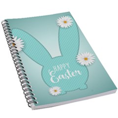 Easter Bunny Cutout Background 2402 5 5  X 8 5  Notebook by catchydesignhill