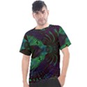 Fractal Flower Men s Sport Top View1