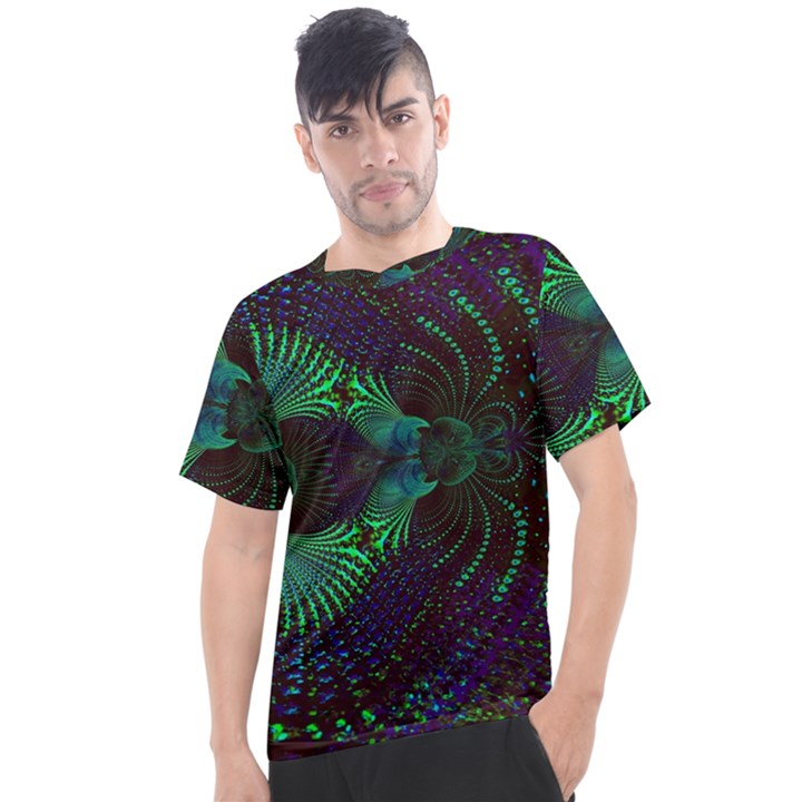 Fractal Flower Men s Sport Top