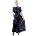 Digital Room Button Up Short Sleeve Maxi Dress View2