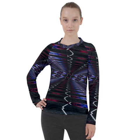 Digital Room Women s Pique Long Sleeve Tee by Sparkle