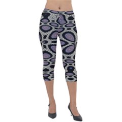 Kalider Lightweight Velour Capri Leggings  by Sparkle