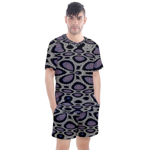 Kalider Men s Mesh Tee And Shorts Set by Sparkle