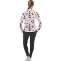 Nautical seamless pattern Women s Pique Long Sleeve Tee View2