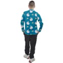 Elegant swan pattern with water lily flowers Men s Pique Long Sleeve Tee View2