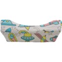 Cute seamless pattern with space Car Seat Velour Cushion  View3