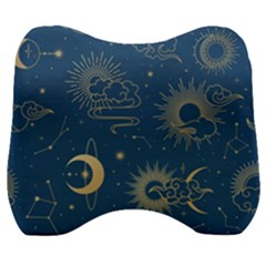 Seamless Galaxy Pattern Velour Head Support Cushion by BangZart