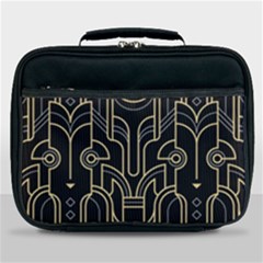 Art Deco Geometric Abstract Pattern Vector Lunch Bag by BangZart